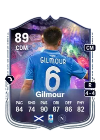 Billy Gilmour NumeroFUT 89 Overall Rating