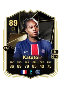 Marie Katoto Team of the Week 89 Overall Rating