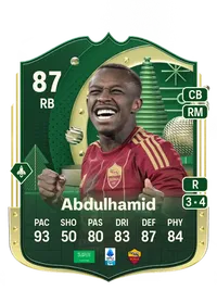 Saud Abdulhamid Winter Wildcards 87 Overall Rating