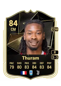 Khéphren Thuram Team of the Week 84 Overall Rating