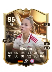 Giulia Gwinn Ballon d'Or 95 Overall Rating