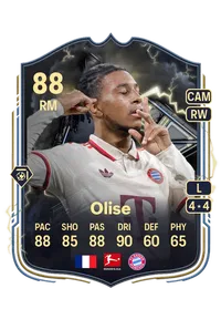 Michael Olise Thunderstruck 88 Overall Rating