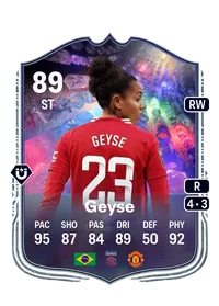 Geyse NumeroFUT 89 Overall Rating