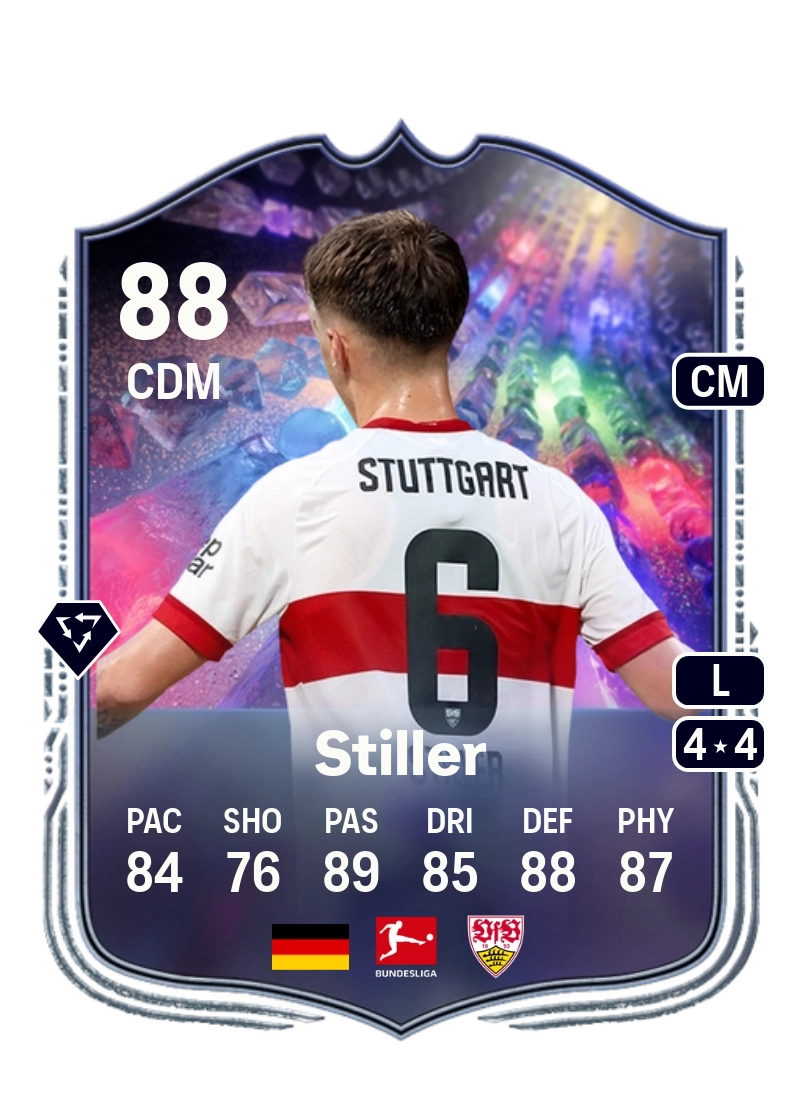 Angelo Stiller NumeroFUT 88 Overall Rating