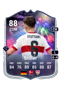 Angelo Stiller NumeroFUT 88 Overall Rating