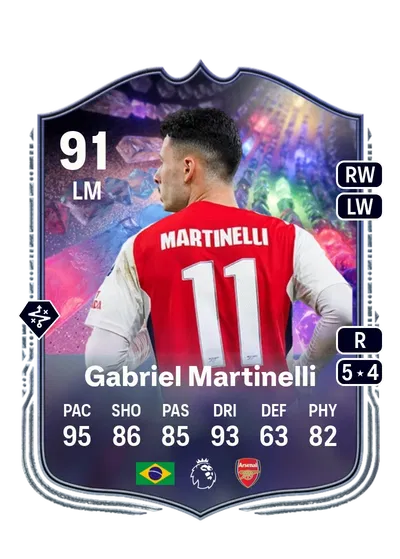 EA FC 24 Gabriel Martinelli NumeroFUT