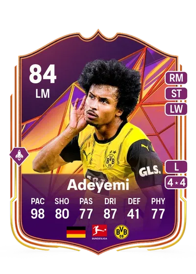 EA FC 24 Karim Adeyemi Track Stars