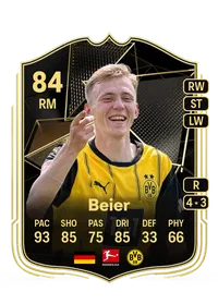 Maximilian Beier Team of the Week 84 Overall Rating