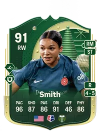 Sophia Smith Winter Wildcards 91 Overall Rating