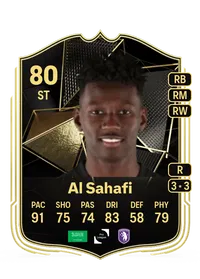 Marwan Al Sahafi Team of the Week 80 Overall Rating