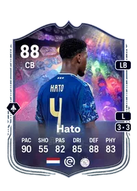 Jorrel Hato NumeroFUT 88 Overall Rating