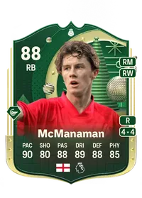 Steve McManaman Winter Wildcards Hero 88 Overall Rating