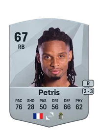 Jeremy Petris Common 67 Overall Rating