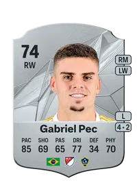 Gabriel Pec Rare 74 Overall Rating