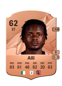 Millenic Alli Rare 62 Overall Rating