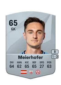 Jakob Meierhofer Common 65 Overall Rating