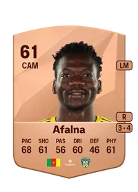 Christ Afalna Common 61 Overall Rating