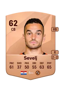 Vicko Ševelj Common 62 Overall Rating