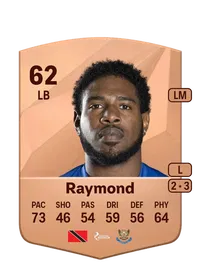 Andre Raymond Common 62 Overall Rating