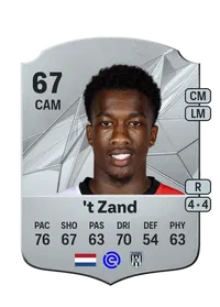 Shiloh 't Zand Rare 67 Overall Rating