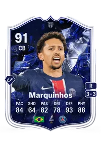 Marquinhos TOTY Honourable Mentions 91 Overall Rating