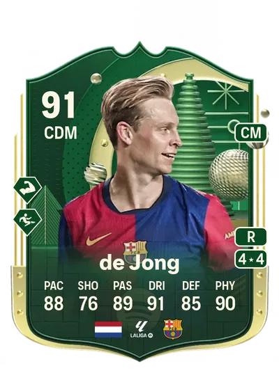 EA FC 24 Frenkie de Jong Winter Wildcards