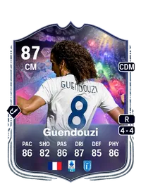 Mattéo Guendouzi NumeroFUT 87 Overall Rating