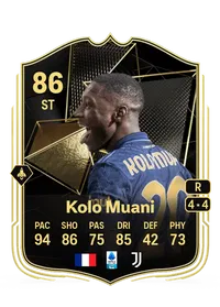 Randal Kolo Muani Team of the Week 86 Overall Rating