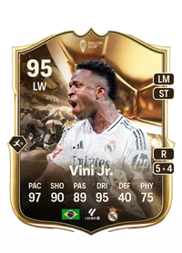 Vini Jr. Ballon d'Or 95 Overall Rating