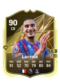 Maxence Lacroix Squad Battles Mastery 90 Overall Rating