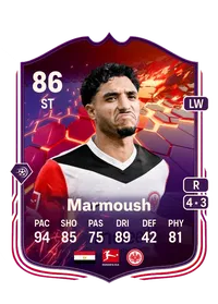 Omar Marmoush Trailblazers 86 Overall Rating