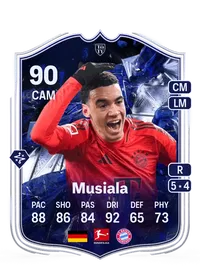 Jamal Musiala TOTY Honourable Mentions 90 Overall Rating