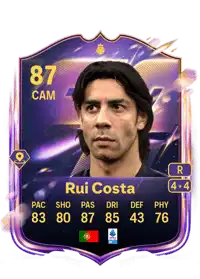 Rui Costa UT Heroes 87 Overall Rating
