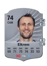 Magnus Wolff Eikrem Rare 74 Overall Rating