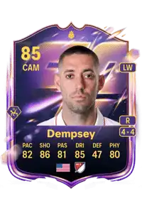 Clint Dempsey UT Heroes 85 Overall Rating