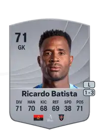 Ricardo Batista Common 71 Overall Rating