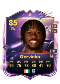 Gervinho UT Heroes 85 Overall Rating