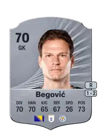 Asmir Begović Rare 70 Overall Rating