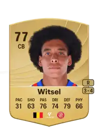 Axel Witsel Common 77 Overall Rating