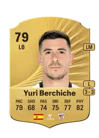 Yuri Berchiche Rare 79 Overall Rating