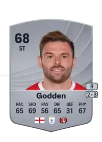 Matt Godden Common 68 Overall Rating