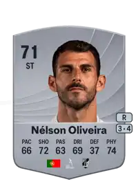 Nélson Oliveira Common 71 Overall Rating