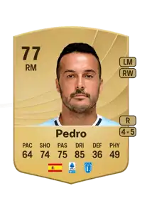 Pedro Common 77 Overall Rating
