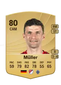Thomas Müller Common 80 Overall Rating