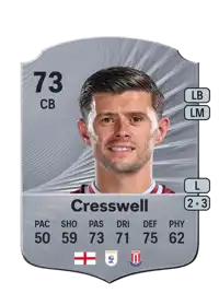 Aaron Cresswell Rare 73 Overall Rating