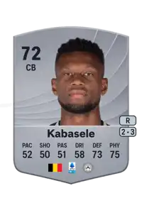 Christian Kabasele Common 72 Overall Rating
