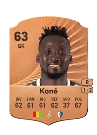 Ibrahim Koné Rare 63 Overall Rating