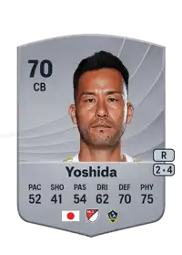 Maya Yoshida Common 70 Overall Rating