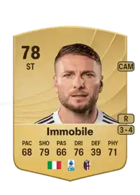 Ciro Immobile Common 78 Overall Rating
