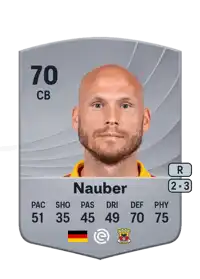 Gerrit Nauber Common 70 Overall Rating